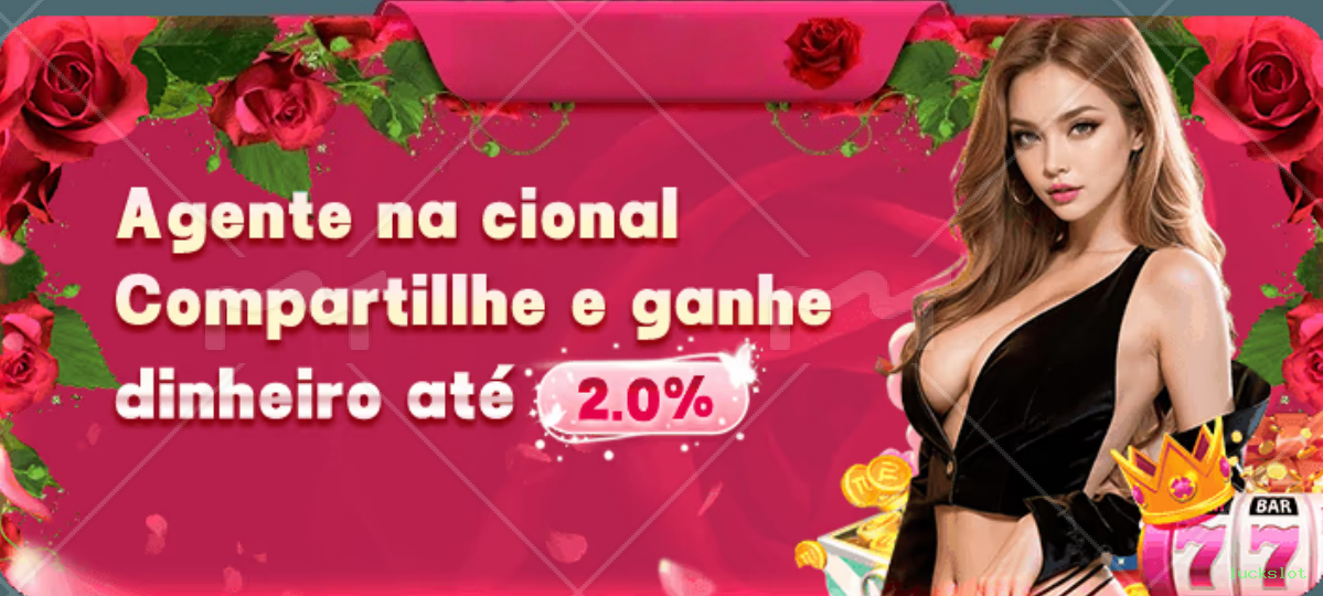 Bônus boas-vindas luckslot R$100